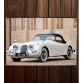 Металлическая табличка Jaguar XK150 Roadster